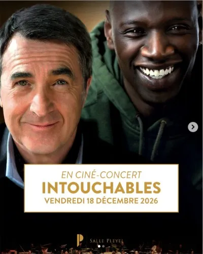 INTOUCHABLES EN CINE CONCERT en concert à Paris (SALLE PLEYEL) – 18 déc ...